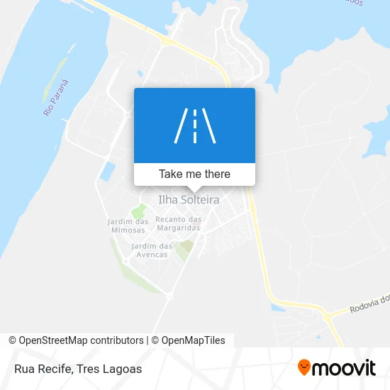Rua Recife map