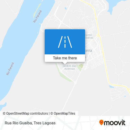 Rua Rio Guaíba map