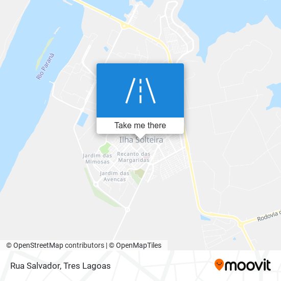 Rua Salvador map