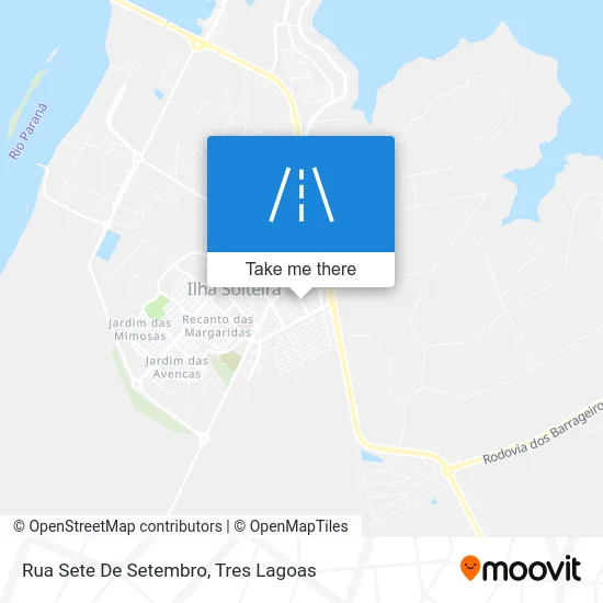 Rua Sete De Setembro map