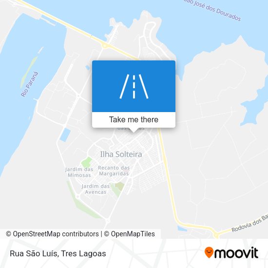 Rua São Luís map