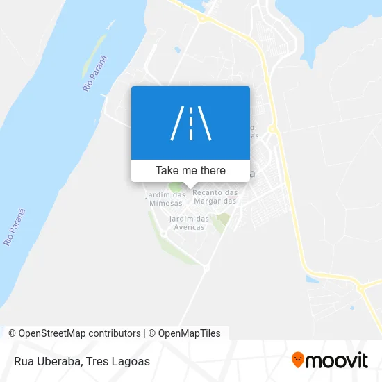 Rua Uberaba map