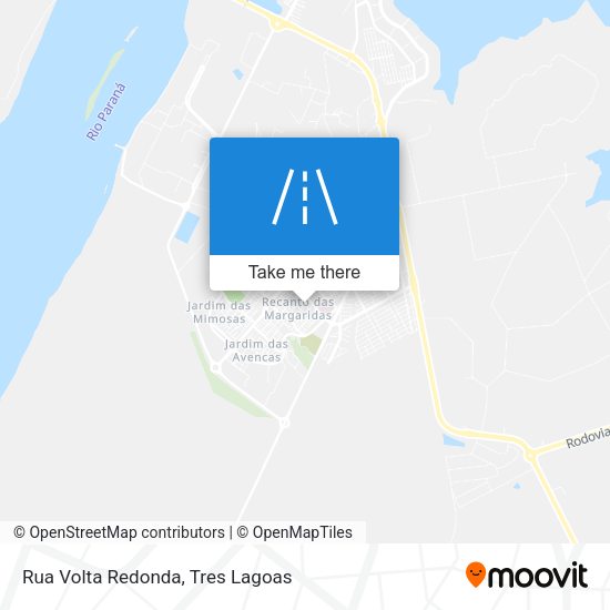 Rua Volta Redonda map