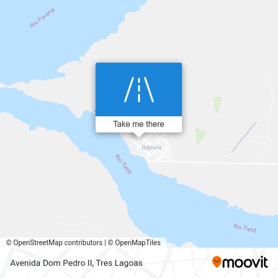 Avenida Dom Pedro II map