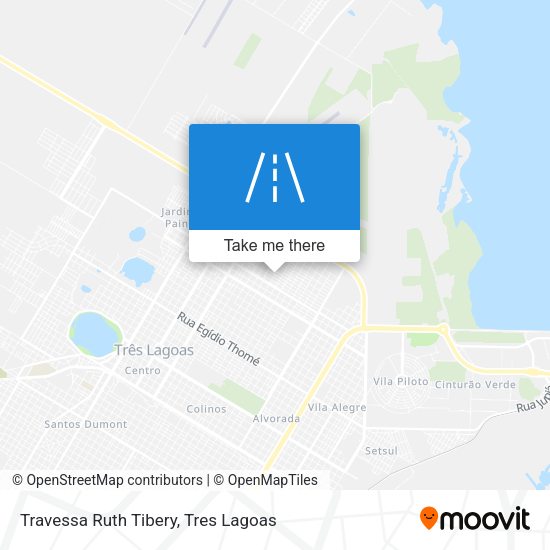 Travessa Ruth Tibery map