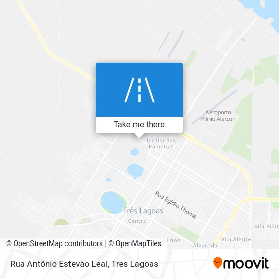 Rua Antônio Estevão Leal map
