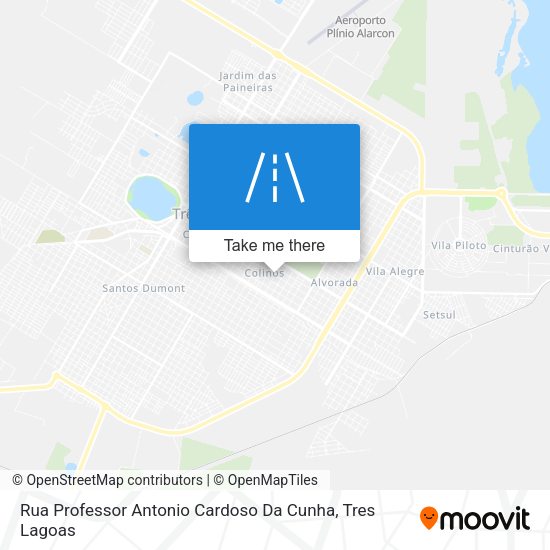 Rua Professor Antonio Cardoso Da Cunha map
