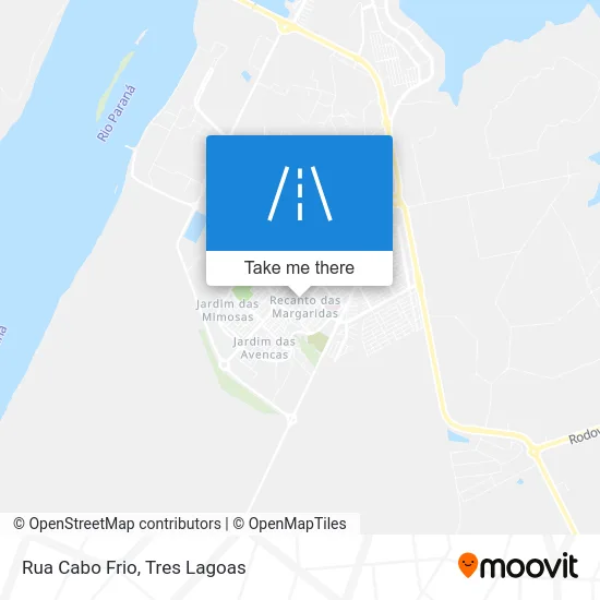 Rua Cabo Frio map