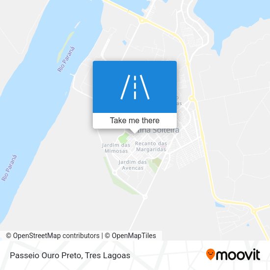 Passeio Ouro Preto map