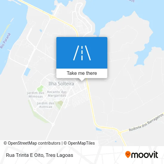 Rua Trinta E Oito map