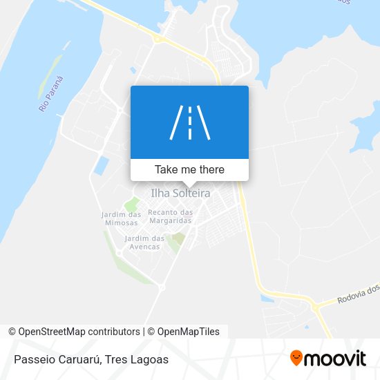 Passeio Caruarú map