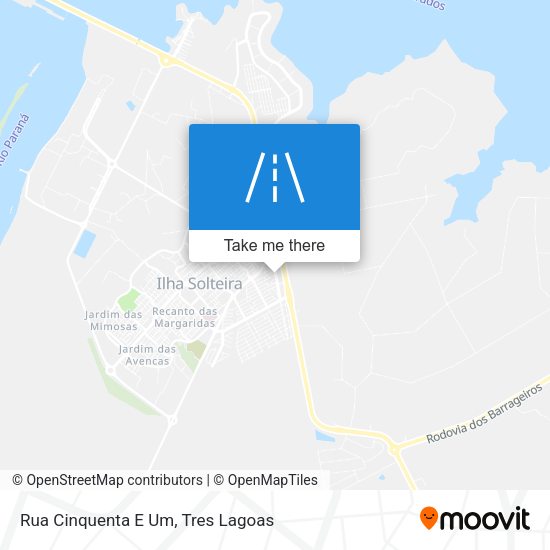 Rua Cinquenta E Um map