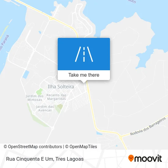 Rua Cinquenta E Um map