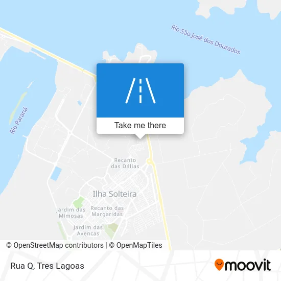 Rua Q map