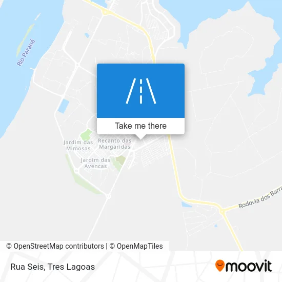 Rua Seis map
