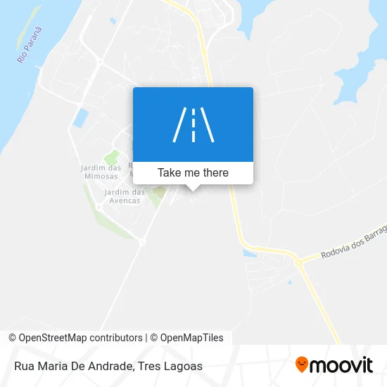 Rua Maria De Andrade map