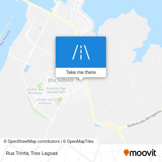 Rua Trinta map
