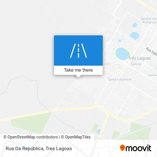 Rua Da República map