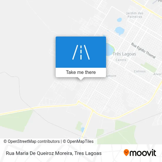Rua Maria De Queiroz Moreira map