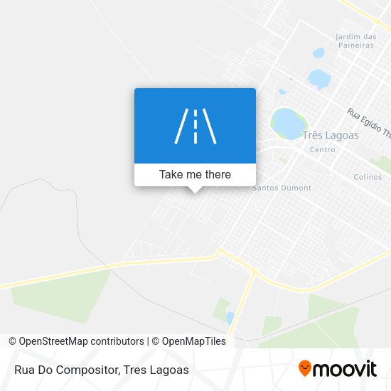 Rua Do Compositor map