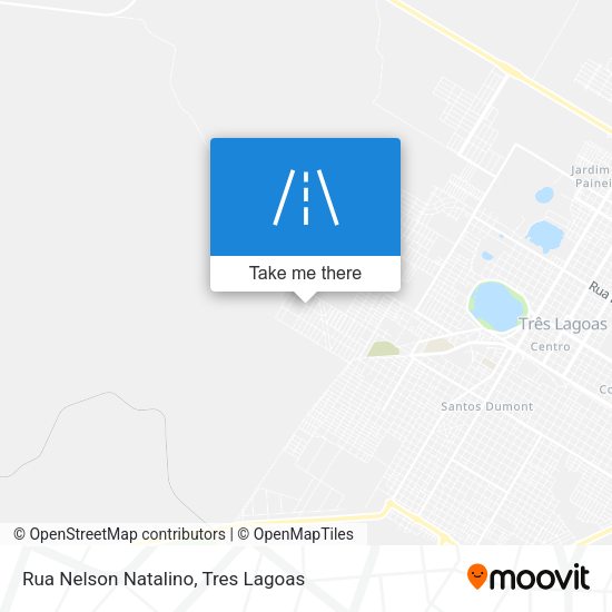 Rua Nelson Natalino map