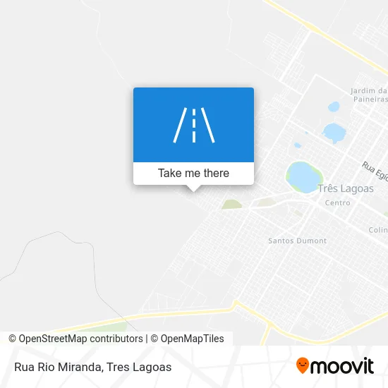 Rua Rio Miranda map