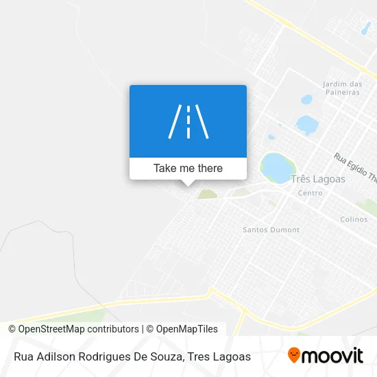 Rua Adilson Rodrigues De Souza map