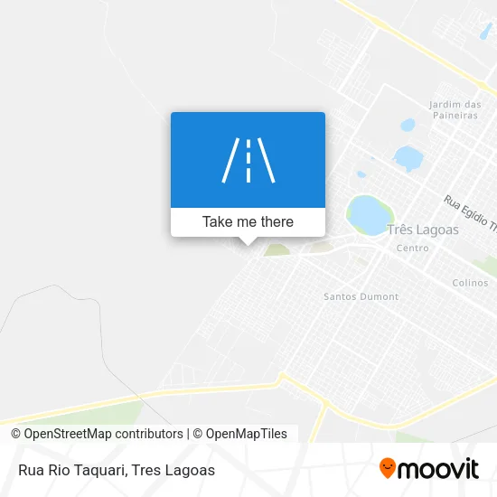Rua Rio Taquari map