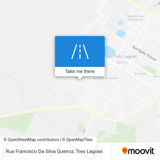 Rua Francisco Da Silva Queiroz map