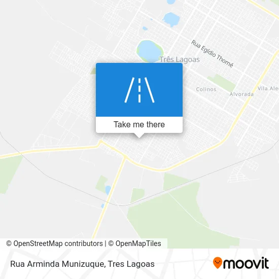 Rua Arminda Munizuque map