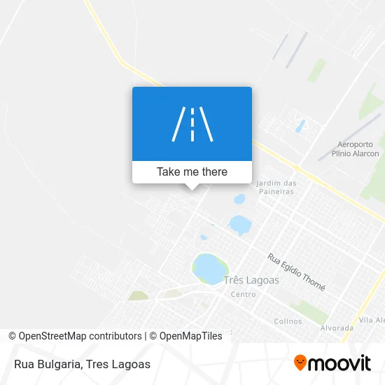 Rua Bulgaria map
