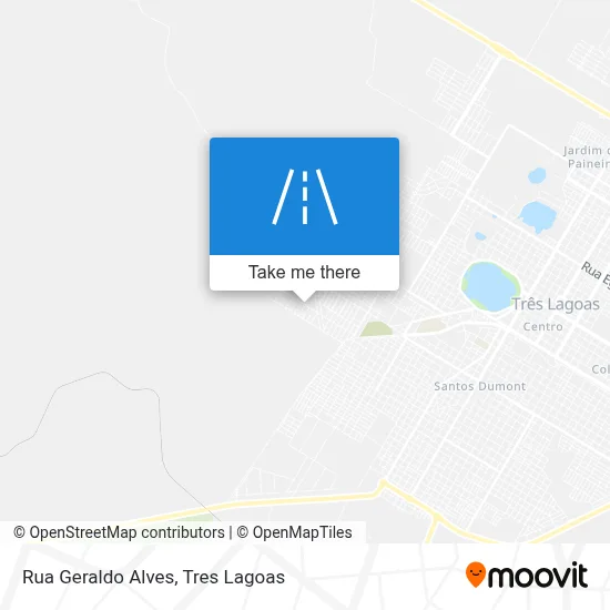 Rua Geraldo Alves map