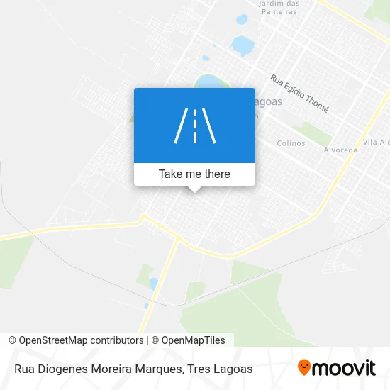 Rua Diogenes Moreira Marques map
