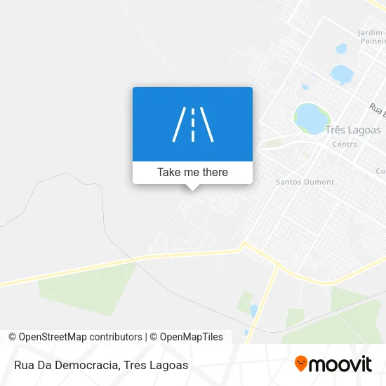 Rua Da Democracia map