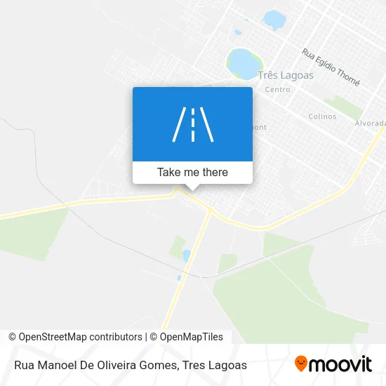 Rua Manoel De Oliveira Gomes map