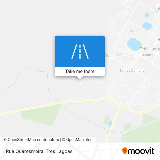Rua Quaresmeira map