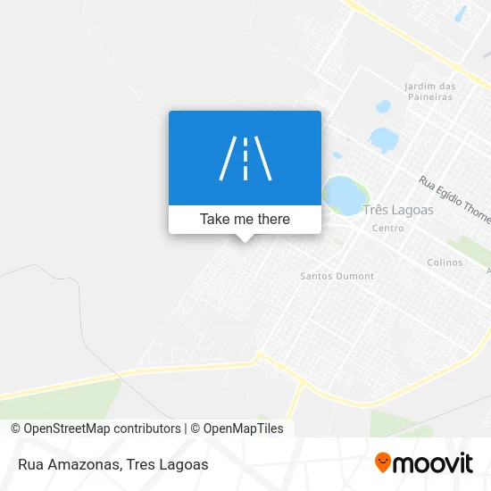 Rua Amazonas map