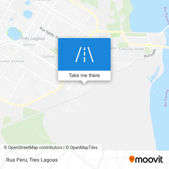 Rua Peru map