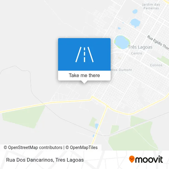 Rua Dos Dancarinos map