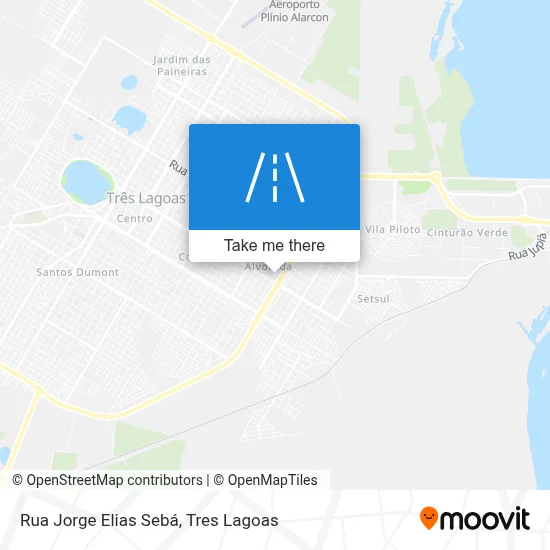 Rua Jorge Elias Sebá map