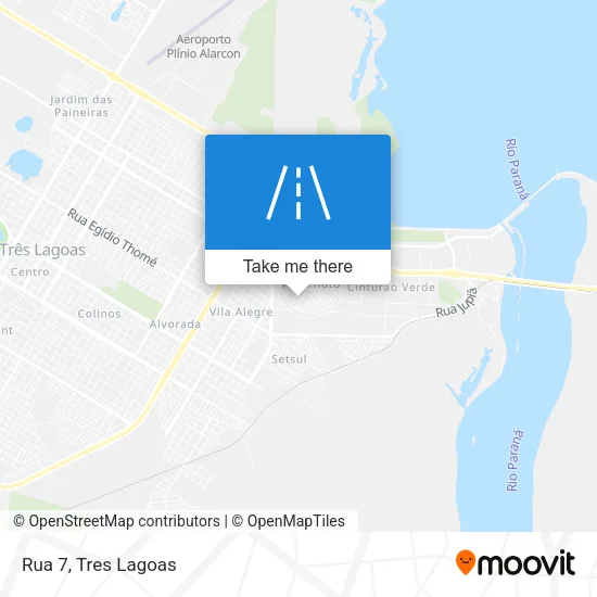 Rua 7 map