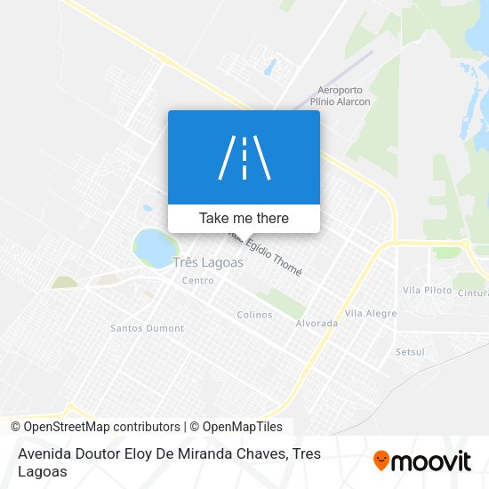 Avenida Doutor Eloy De Miranda Chaves map