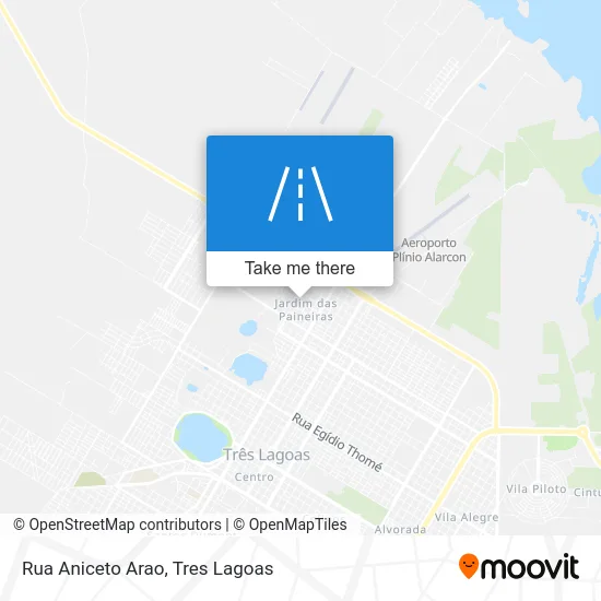 Rua Aniceto Arao map