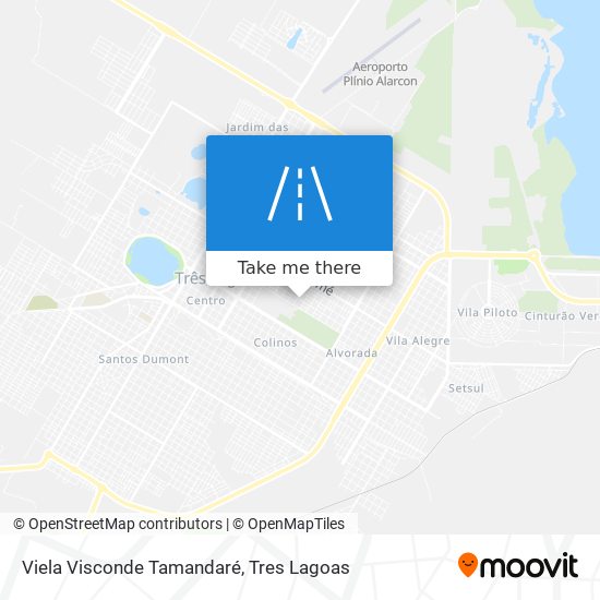 Viela Visconde Tamandaré map