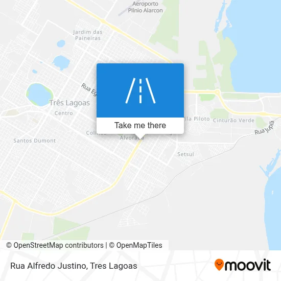Rua Alfredo Justino map
