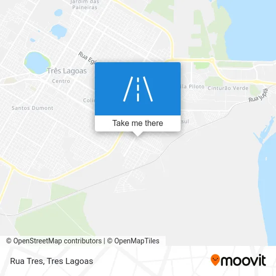 Rua Tres map