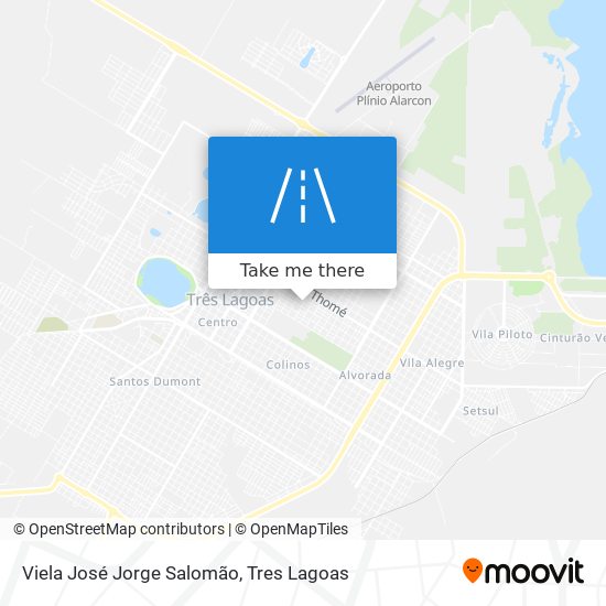 Viela José Jorge Salomão map