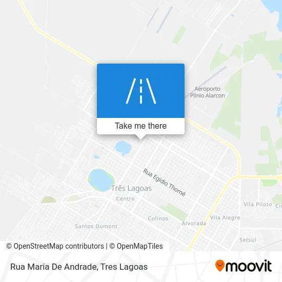 Rua Maria De Andrade map