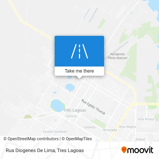 Rua Diogenes De Lima map