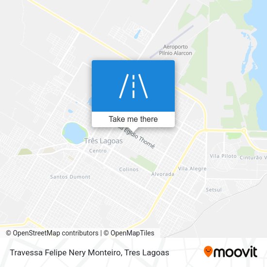Travessa Felipe Nery Monteiro map